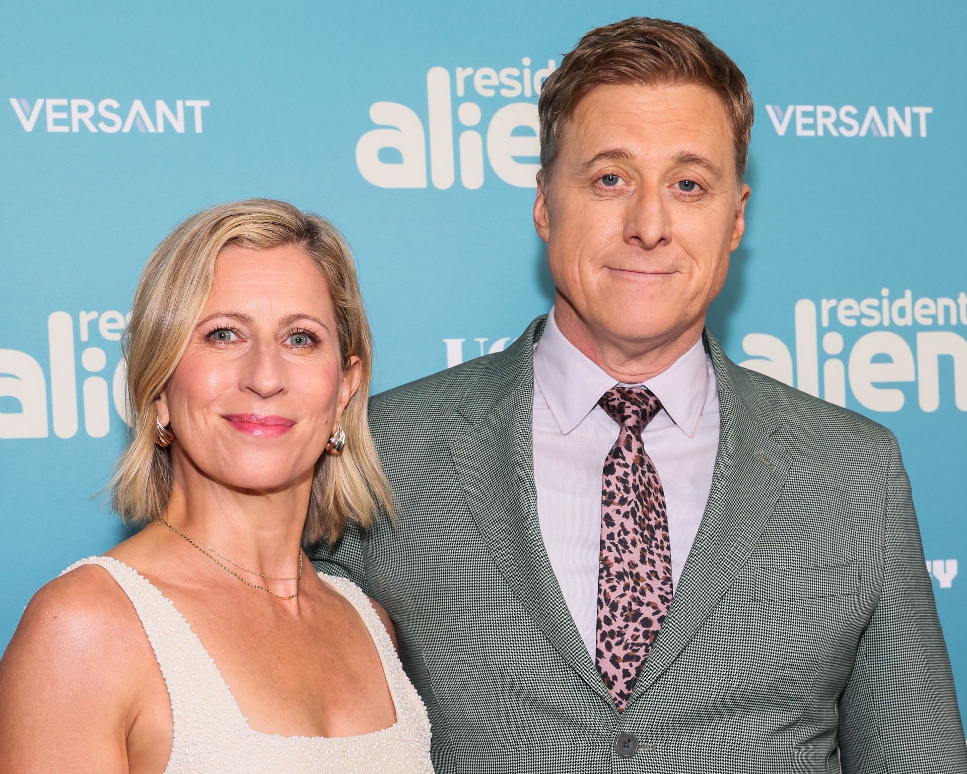 Alan Tudyk (Right) at SYFY And USA Celebrating The Season 4 Premiere Of Resident Alien (Source: Getty)